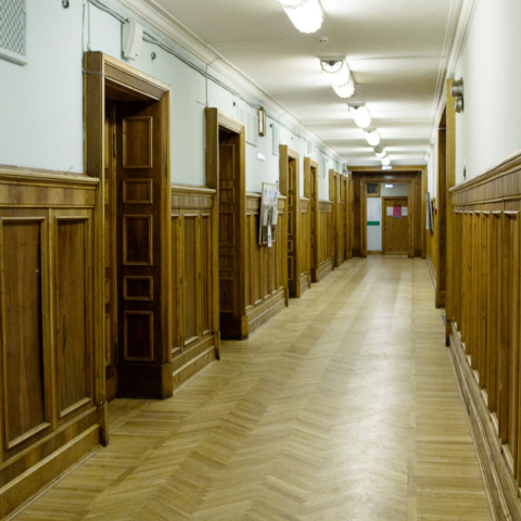 Расположение аудиторий в Главном здании МГУ